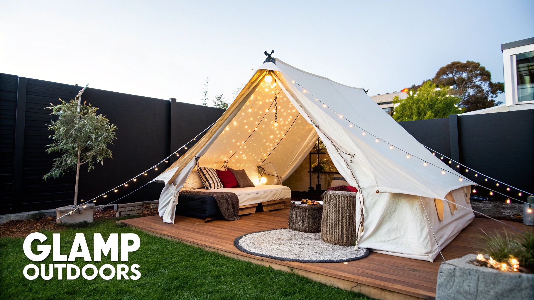 Backyard Glamping Adventure